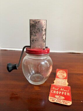 Vintage Androck Brand Nut Meat Chopper, 1930-1950
